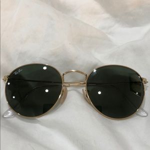Ray ban round metal glasses